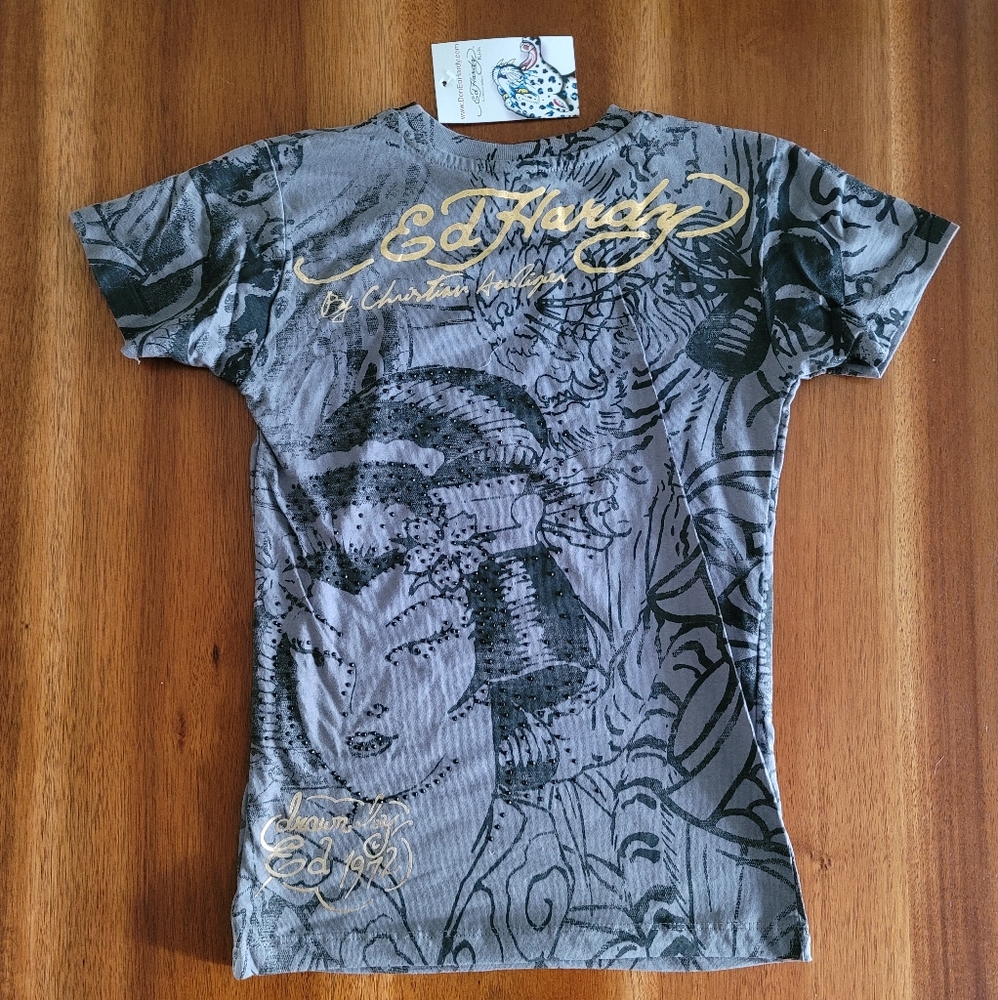 Ed Hardy Kids Graphic Tee - Picture 2 of 3